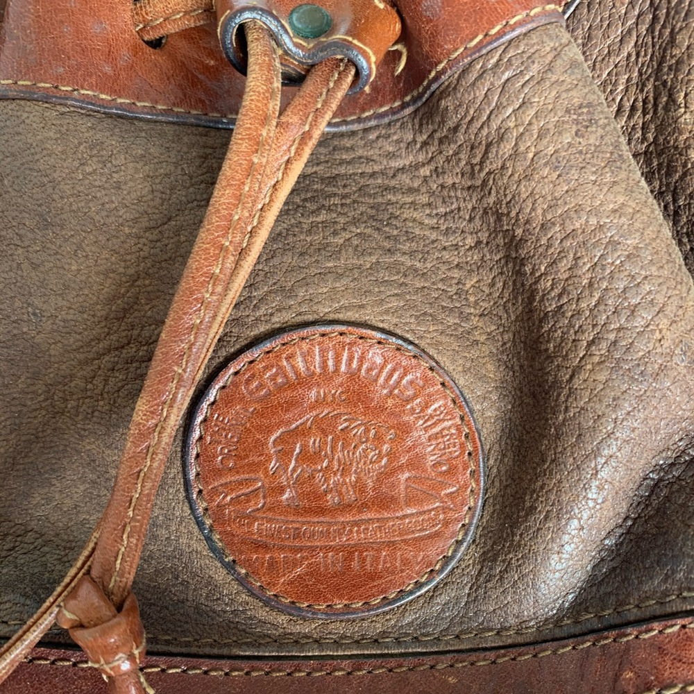 Vintage drawstring purse - Picture 3 of 5